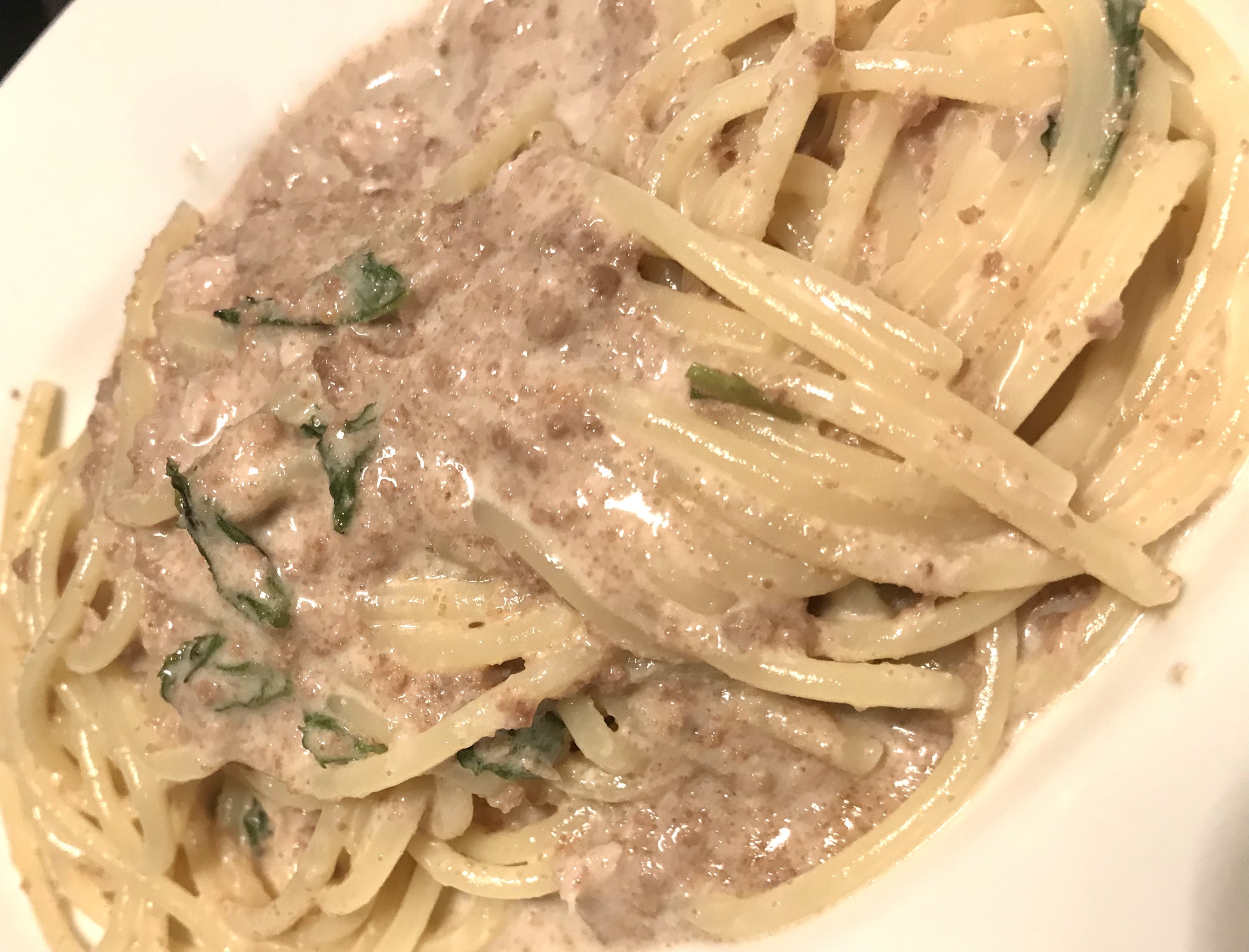 マグロカラスミのスパゲッティ